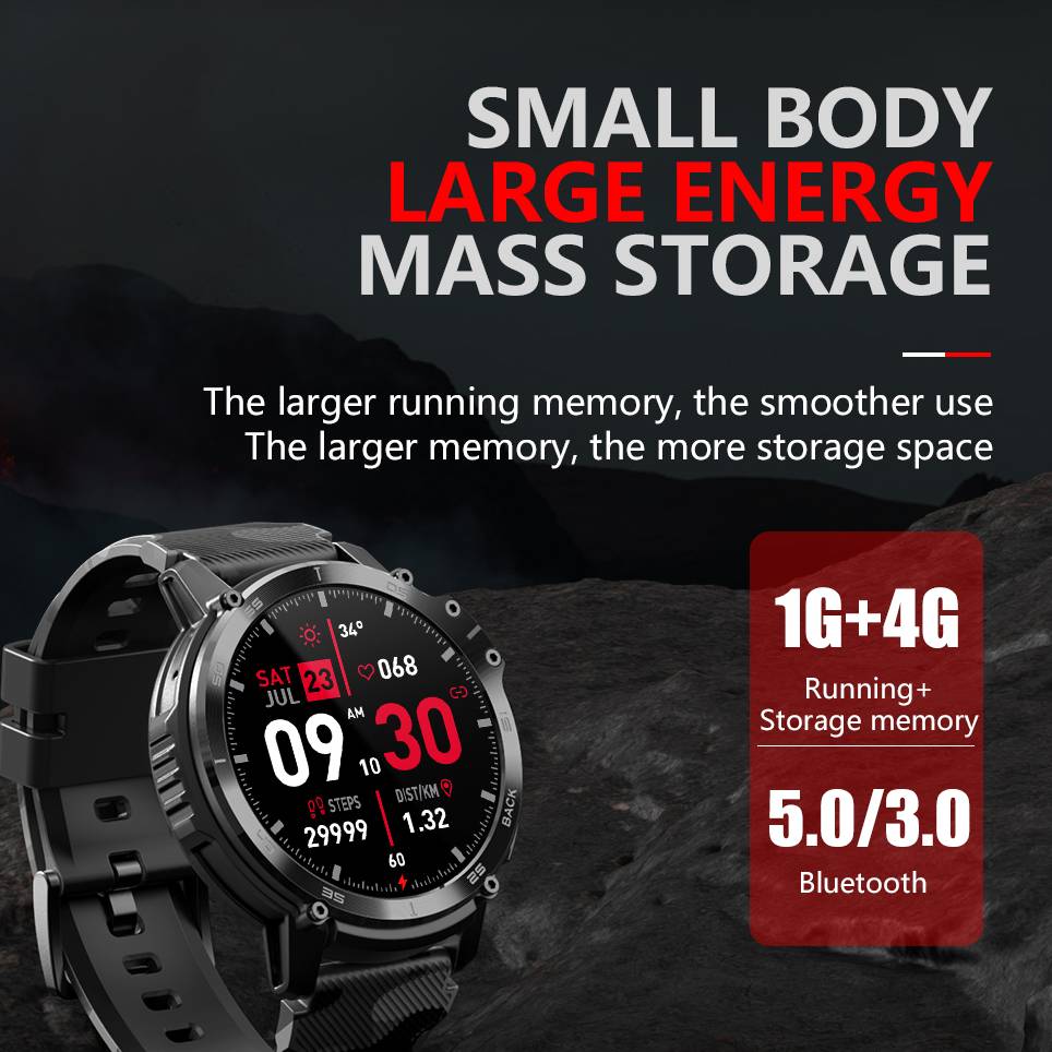 LEADOYS Relógio Inteligente co - Smartwatch Online Watches For Men avaliação e preço