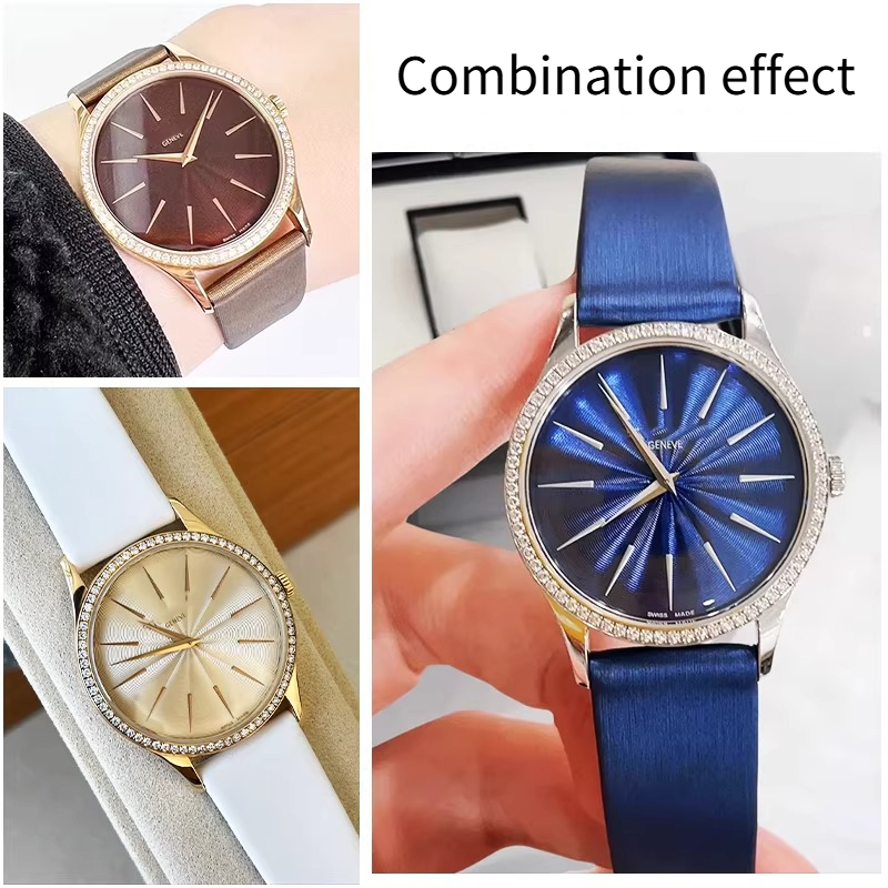 Pulseira de relógio feminina e - Patek Philippe Watch Calatrava avaliação e preço
