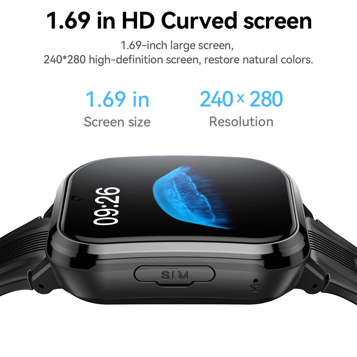 Relógio inteligente infantil H - Smartwatch Digital Watches For Kids avaliação e preço