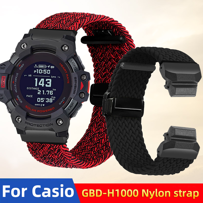Pulseira de nylon elástica GBD - Casio Watches Smartwatch avaliação e preço