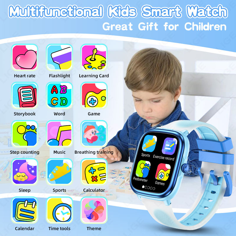Relógio Inteligente para Crian - Smartwatch Watches Birthday Gift For Girls avaliação e preço