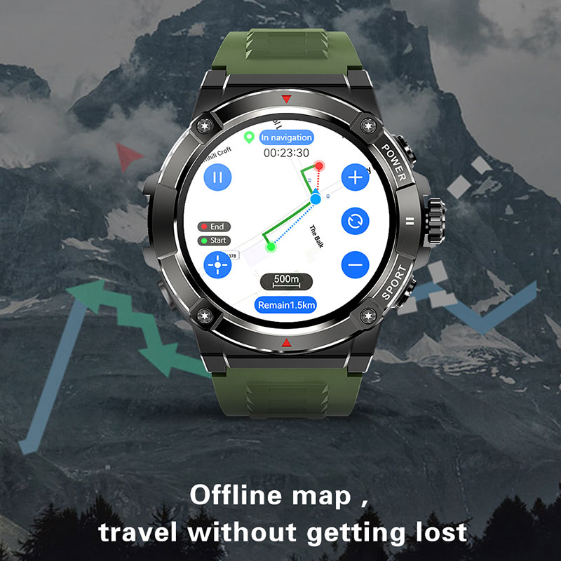 Homens GPS relógios inteligent - Smartwatch Online Watches For Men avaliação e preço