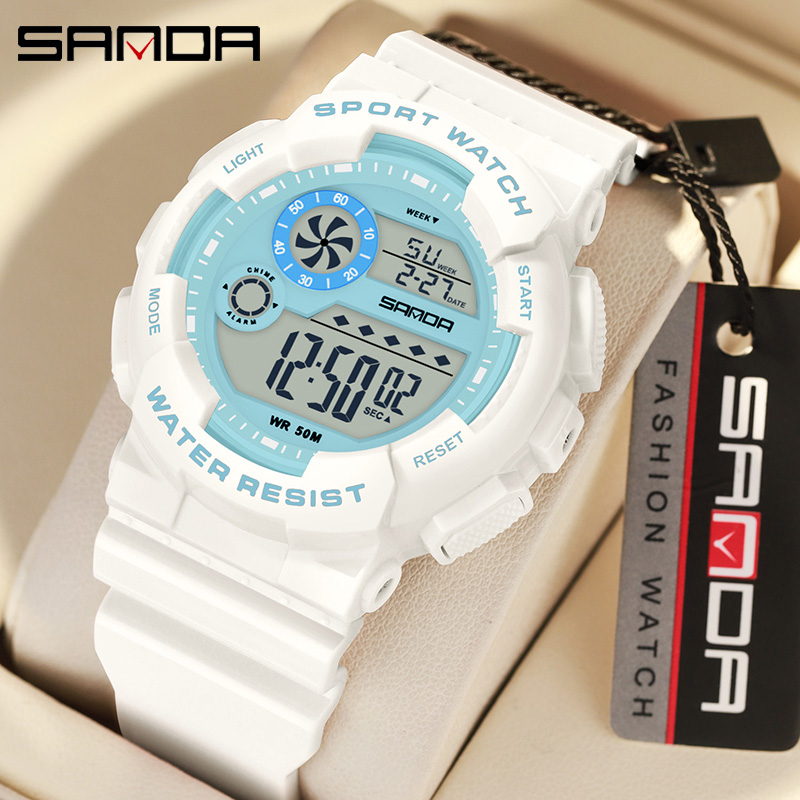 Sanda g estilo moda feminina r - Chronograph Sport Watch avaliação e preço