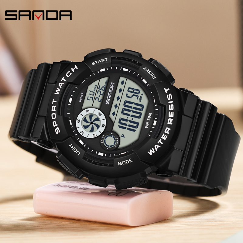 Sanda g estilo moda feminina r - Chronograph Sport Watch avaliação e preço